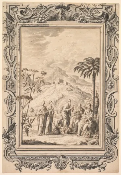 Illustration and Border Design for Kupfer-Bibel (Copper Bible)