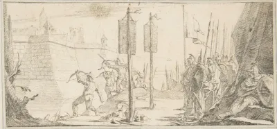 Illustration for a Book: Siege of a City