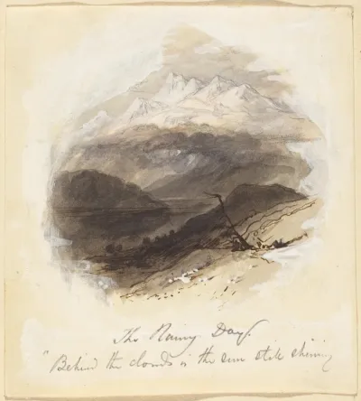 Illustration for Longfellow's "The Rainy Day"