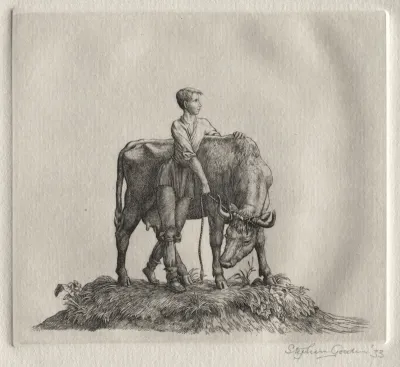Illustration for "Peronnik the Fool":  Frontispiece