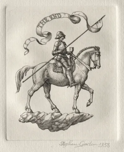 Illustration for "Peronnik the Fool":  Tailpiece