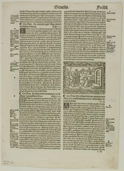Illustration from Biblia cum concordantiis, plate 74 from Woodcuts from Books of the XVI Century