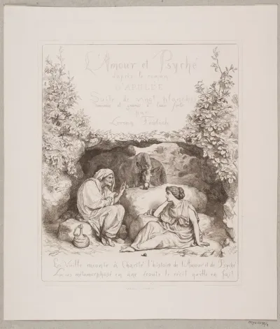 Illustration nr. 1 til "L`Amour et Psyché"