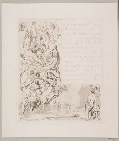 Illustration nr. 2 til "L`Amour et Psyché"