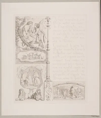 Illustration nr. 3 til "L`Amour et Psyché"