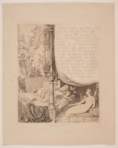 Illustration nr. 5 til "L`Amour et Psyché"