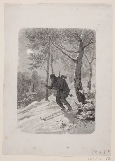 Illustration til "Berthe Tuppenhaugs Fortællinger"