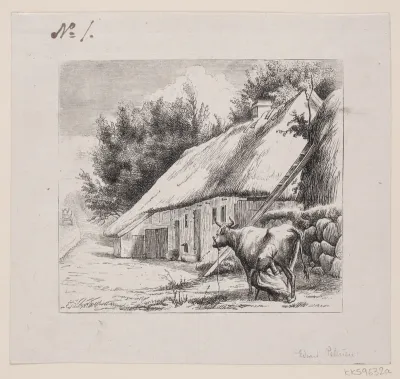 Illustration til Carl Andersens digt, "Husmandskonen"