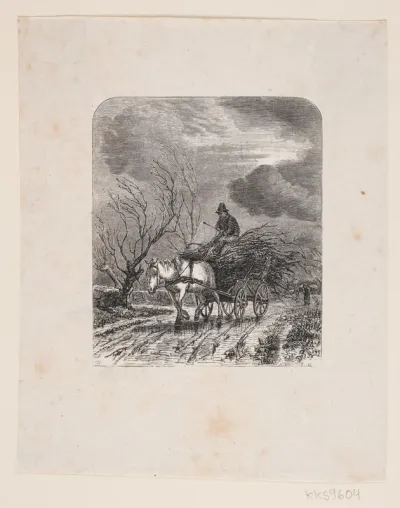 Illustration til Christian Richardts Digt, "November"