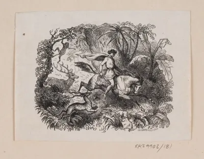 Illustration til "De Vises Steen" i H.C. Andersen, "Eventyr og Historier", Bind 2