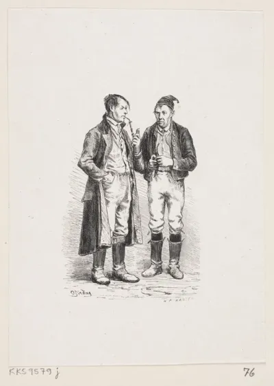 Illustration til "Dumme Mænd og Trold til Kjærringer"