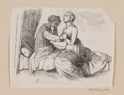 Illustration til "En Historie" i H.C. Andersen, "Eventyr og Historier", Bind 2