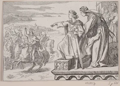 Illustration til "Erik Menveds kamp med de fredløse og Norge"