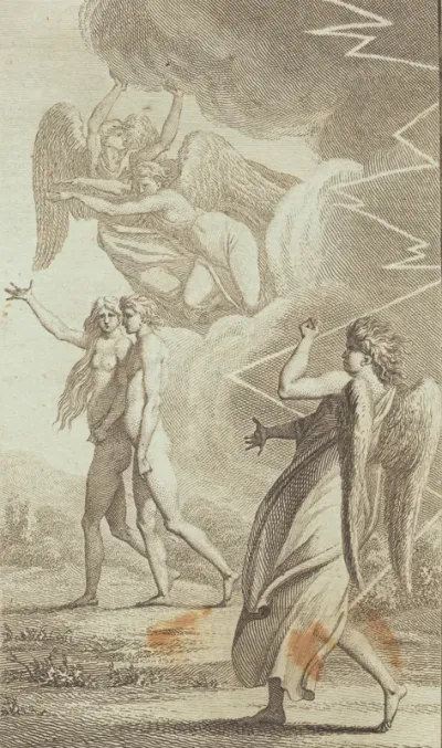 Illustration til Ewalds "Adam og Eva". V