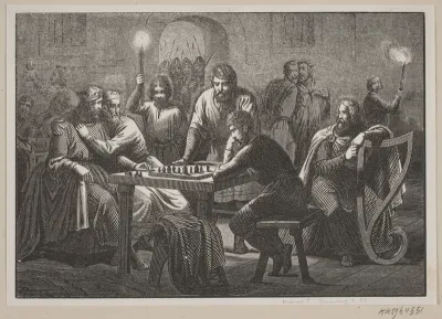 Illustration til Fabricius' Danmarks historie