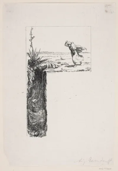 Illustration til "Flinchs Almanak"