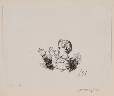 Illustration til "Flipperne" i H.C. Andersen, "Eventyr og Historier", Bind 2