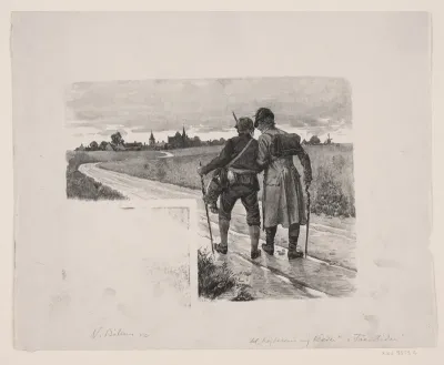 Illustration til H.C. Andersen, "Kejserens nye klæder"