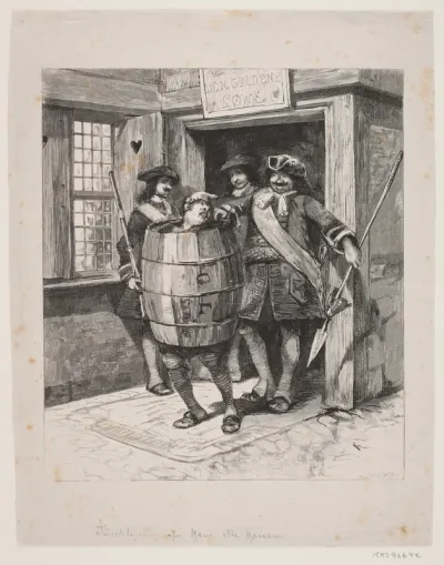 Illustration til Holberg: "Peder Paars"