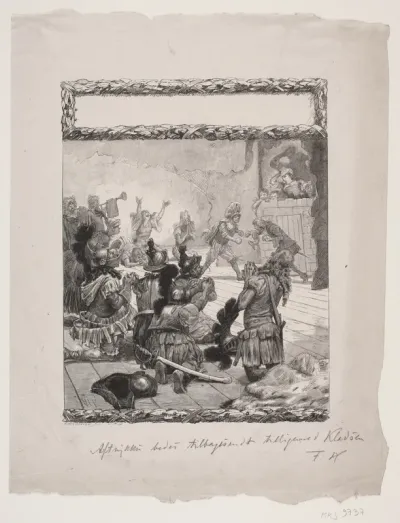 Illustration til Holberg "Ulysses von Ithacia"