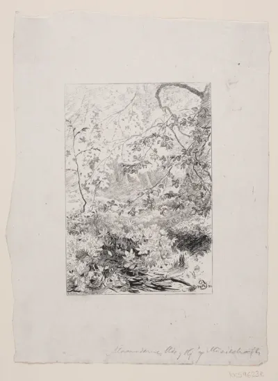 Illustration til Holger Drachmann, "Aarstiderne". Maj