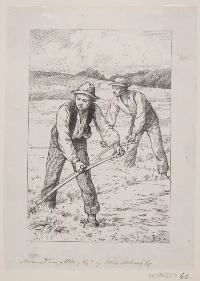 Illustration til Holger Drachmann, "Juli"