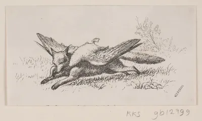 Illustration til "Hr. Mikkel"