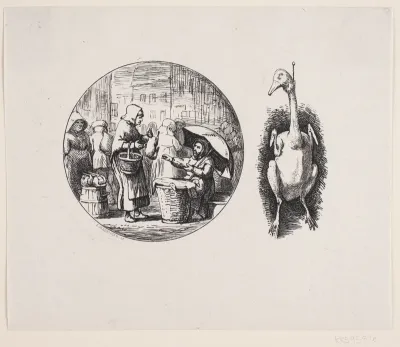 Illustration til Johan Krohn, "Peters jul"