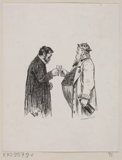 Illustration til "Kulbrænderen"