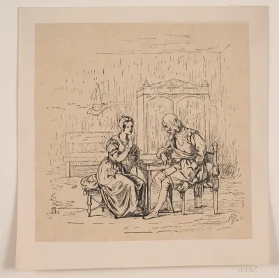 Illustration til Niels Ebbesens vise