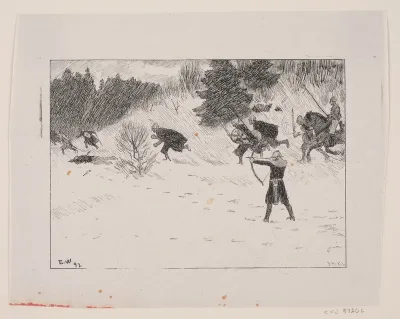 Illustration til Nordahl Rolfsen, Vor fædres liv (?)
