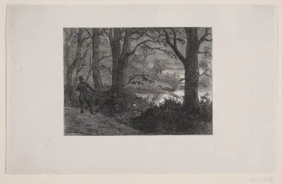 Illustration til "Snap", fortælling af H. Drachmann