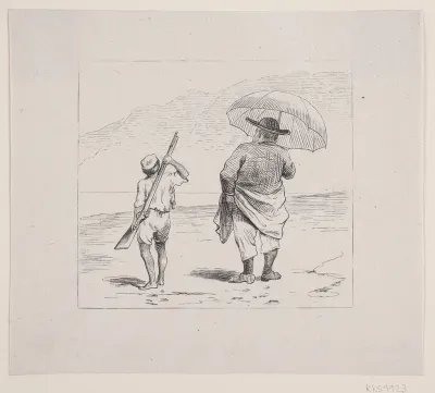 Illustration til "Tamt og Vildt", digt af Christian Richardt