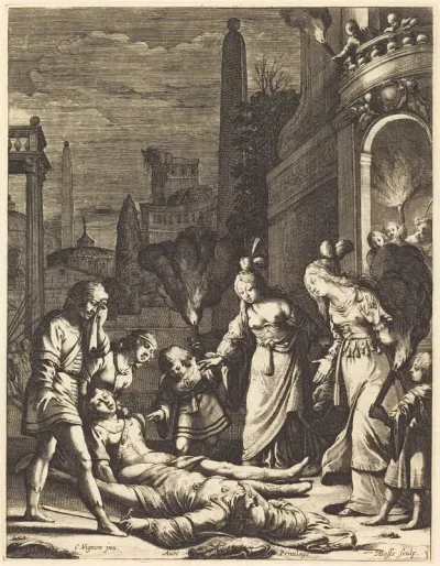 Illustration to Jean Desmarets' "L'Ariane"