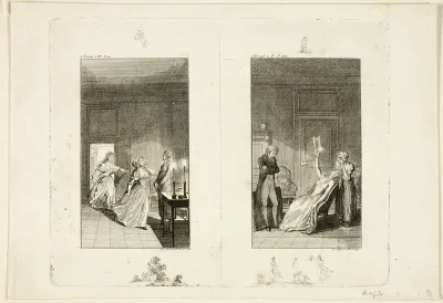 Illustration to Samuel Richardson's Clarissa