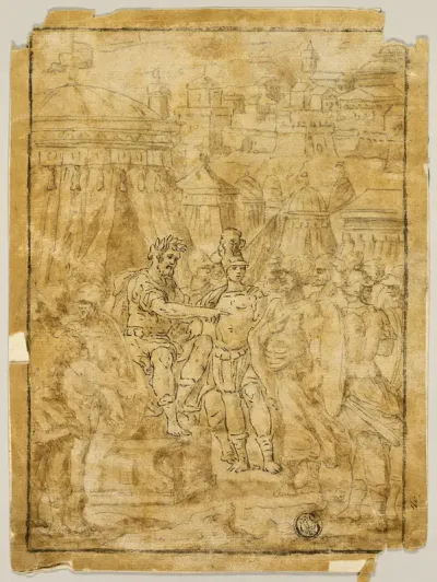 Illustration to Scene from the Liberation of Jerusalem (Gerusalemme Liberata)