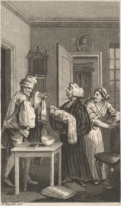 Illustration to "Tristram Shandy," Volume 4
