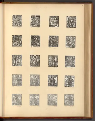 Illustration zum Hortulus Animae, Ausgabe J. Koberger