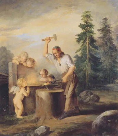 Ilmarinen Forges the Sampo