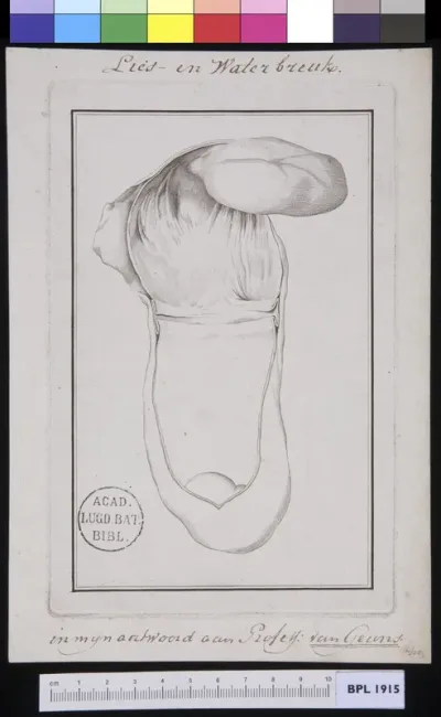 Image of a hernia inguinalis