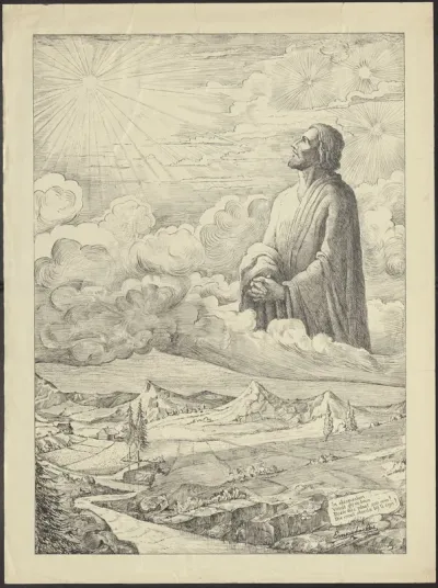 Image of Christ in a dream