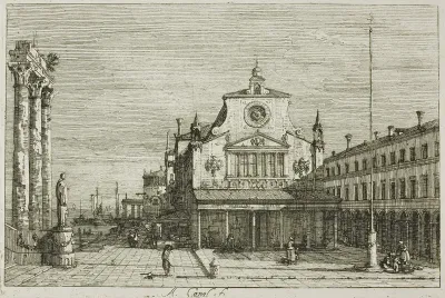 Imaginary View of S. Giacomo di Rialto, from Vedute