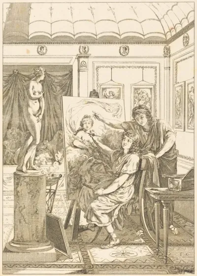 Imitation d'anacreon: Le portrait d'iris