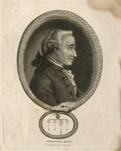 Immanuel Kant. Stipple engraving by J. Chapman, 1812