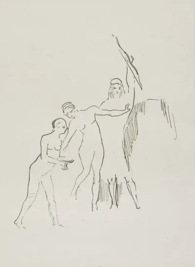 Immediately Three Goddesses Arise, plate 11 of 24
