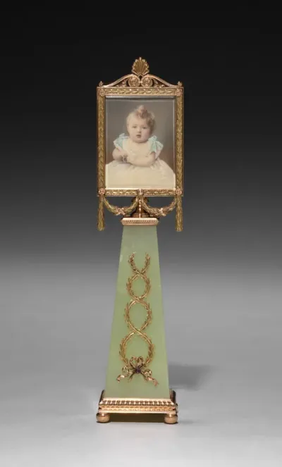Imperial Framed Miniature of Grand Duchess Olga Nicolaievna