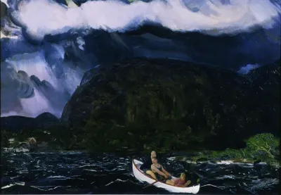 In a Rowboat