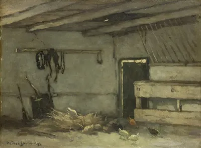In a stable