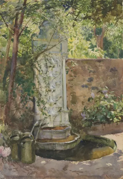 In a Turkish Garden