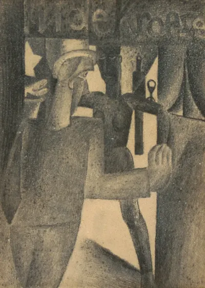 In de kroezel
